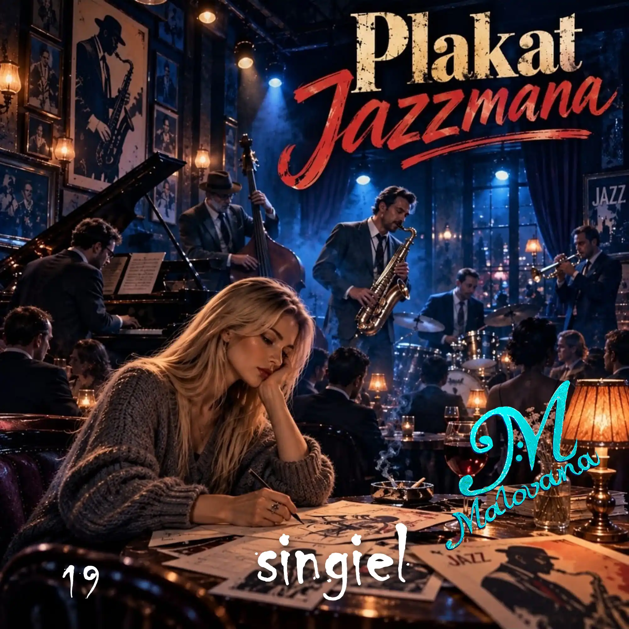 19 Plakat jazmana