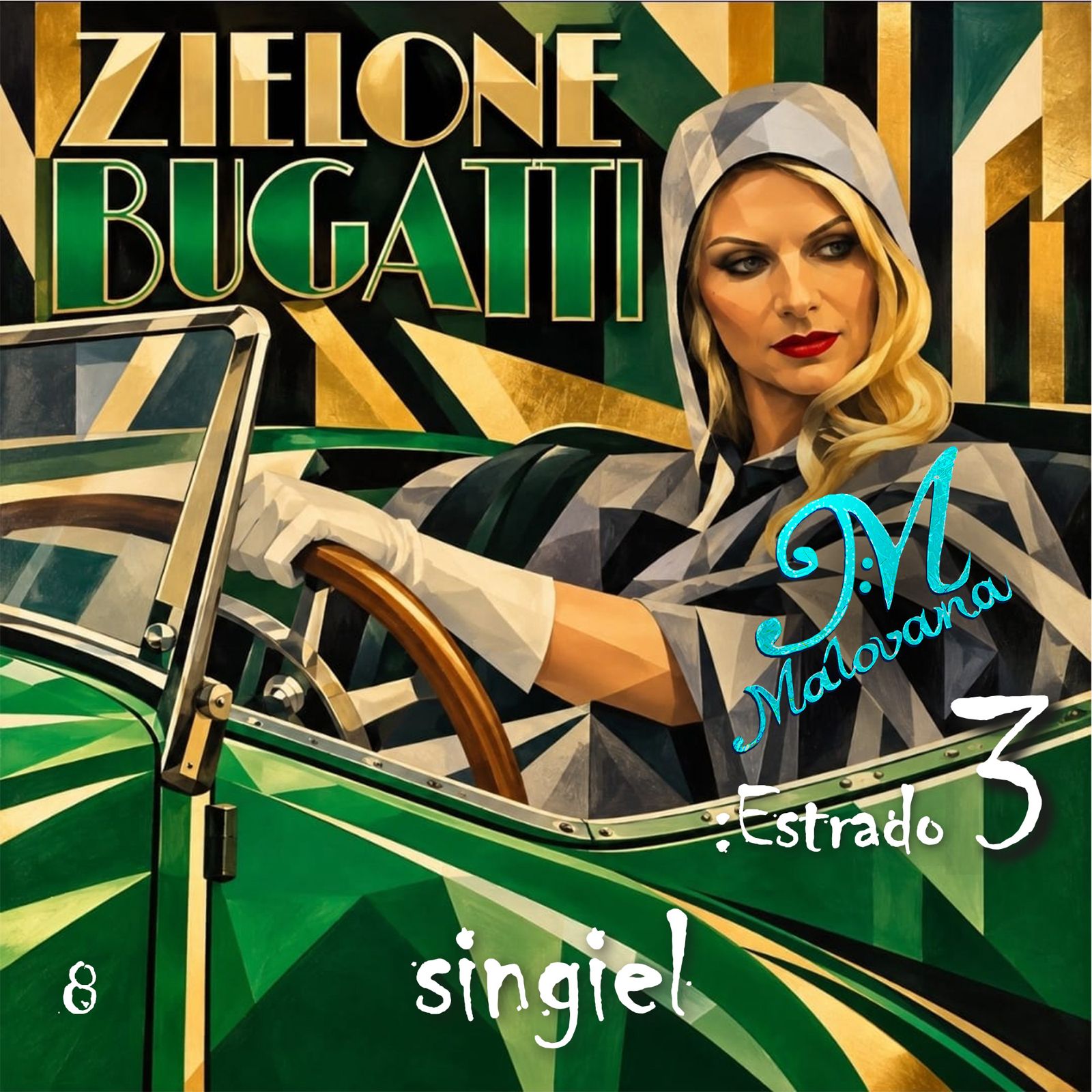 ZIELONE BUGATTI